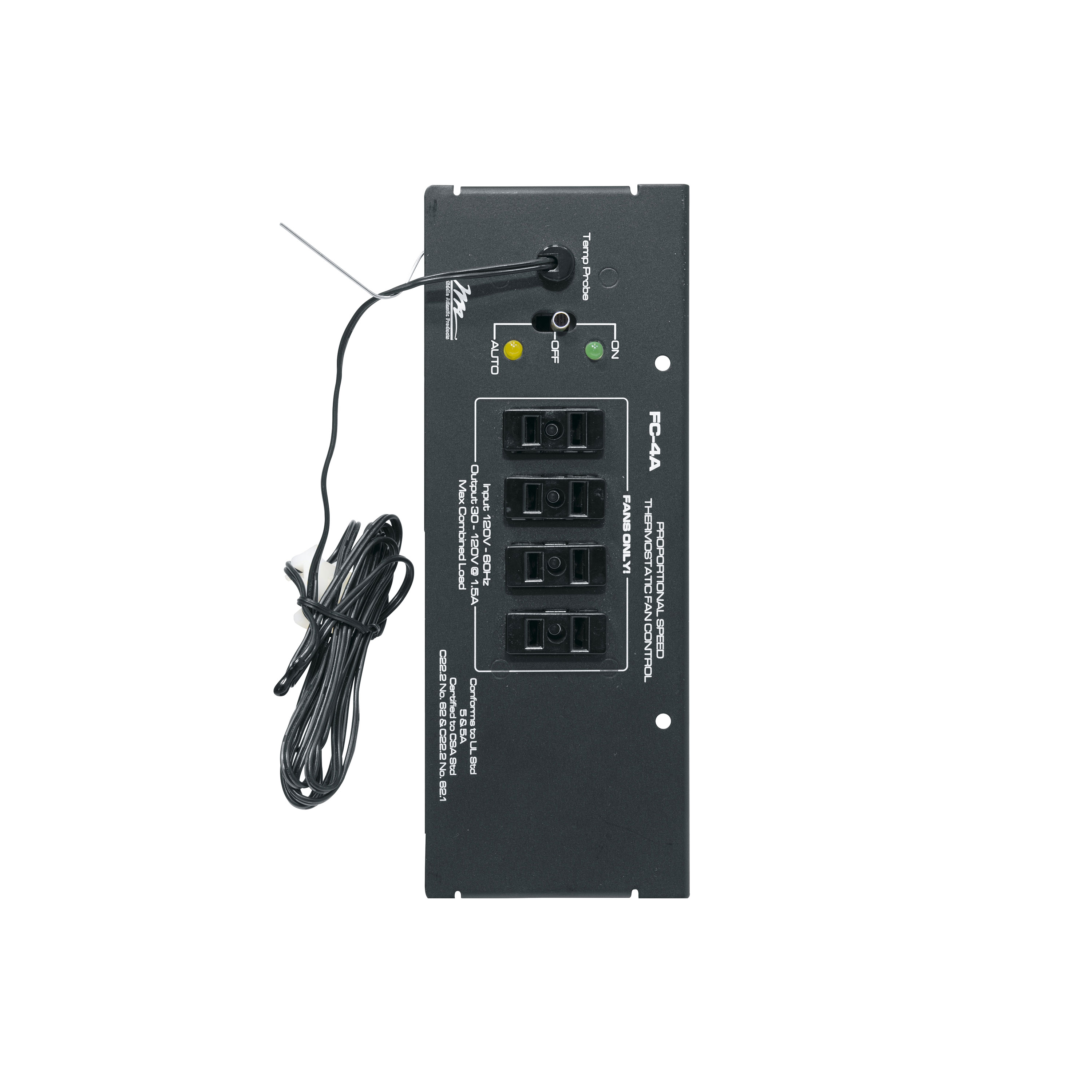 Legrand AV | Middle Atlantic FC-4A Thermostatic MPR Module Fan